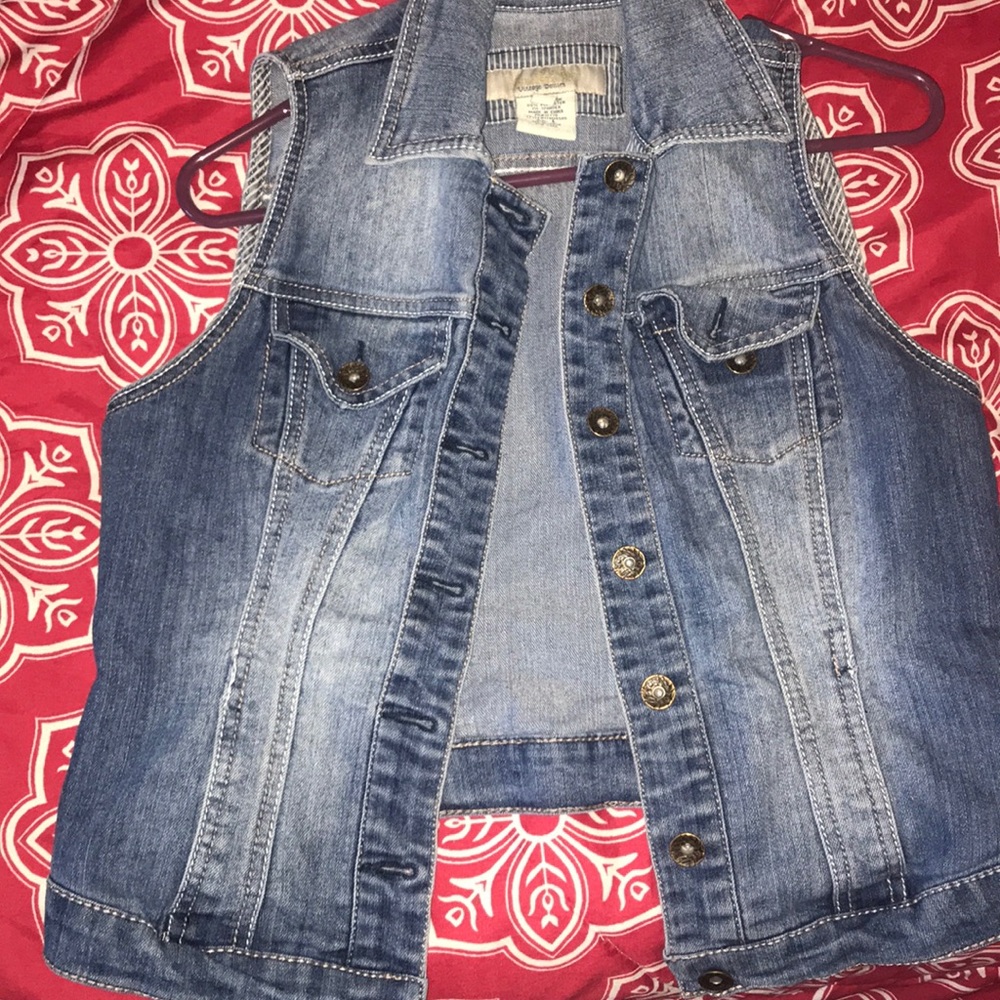 Denim vest